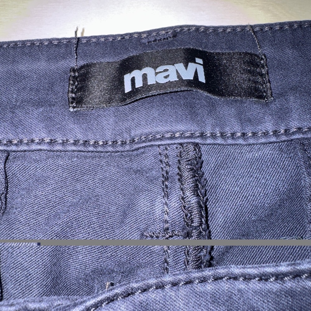 Mavi Johnny Slim Leg Chino Pants Navy Blue Men's Size 38/28 - Picture 3 of 11
